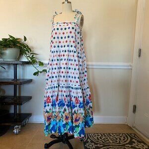 Floe floral Buvard midi-maxi dress, size medium